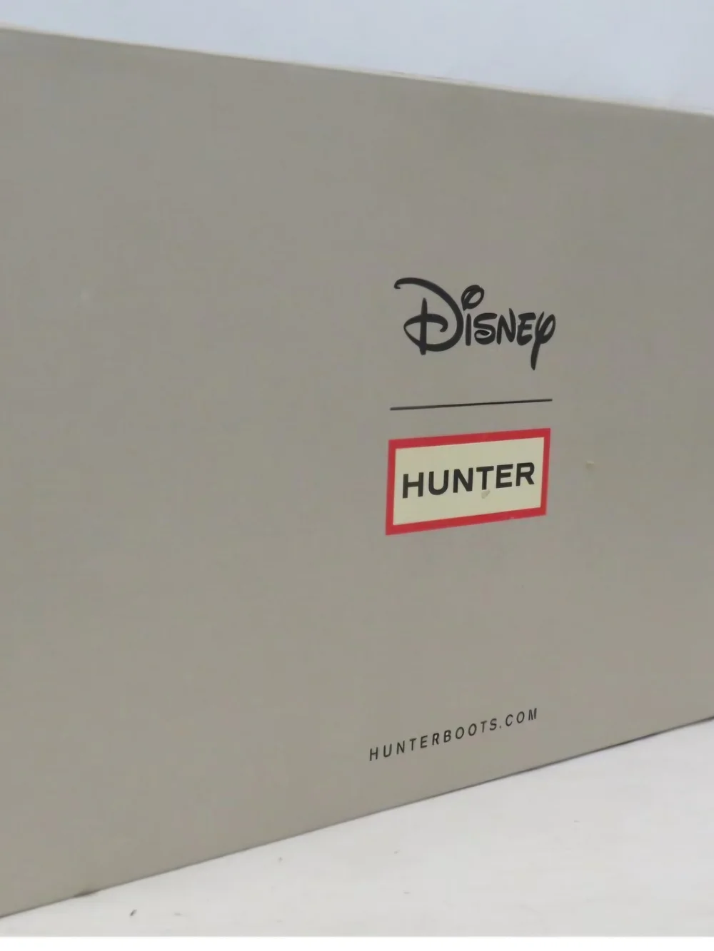 Disney X Hunter Matte Black Tall Rain Boots